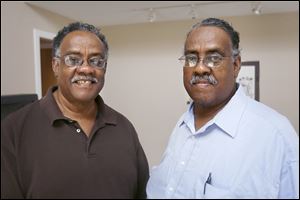 Twins Howard Brown, left, and Harry Brown, Sr.,attended the historic March on Washington in 1963 at 14,  when the Rev. Martin Luther King, Jr., spoke.