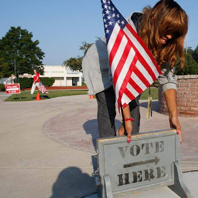 CTY-vote10p-veronica-douglas-vote-here-sign