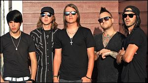 The Red Jumpsuit Apparatus will play today at Frankie's Inner-City.