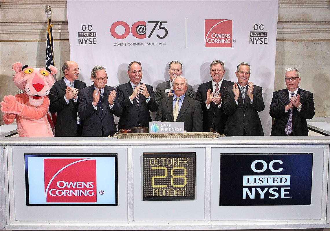 Owens Corning on Wall Street to mark anniversary