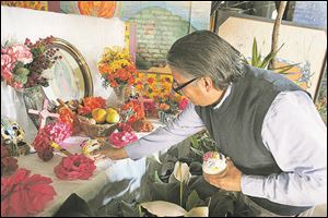 Mr. Balderas is Executive Director of Sofia Quintero Arts & Cultural Center, the site of one of the Day of the Dead celebrations on Nov. 5. 