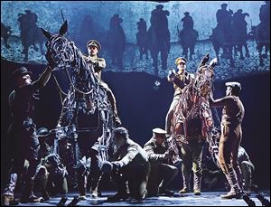 ‘War Horse’ is ‘an anthem for peace,’ says Michael Wyatt Cox, who plays Albert in the national touring production.