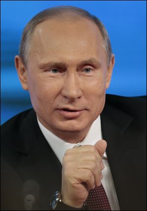 Russian President Vladimir Putin