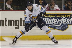 Martin Frk is the third Toledo player to be called up to Grand Rapids since Monday.