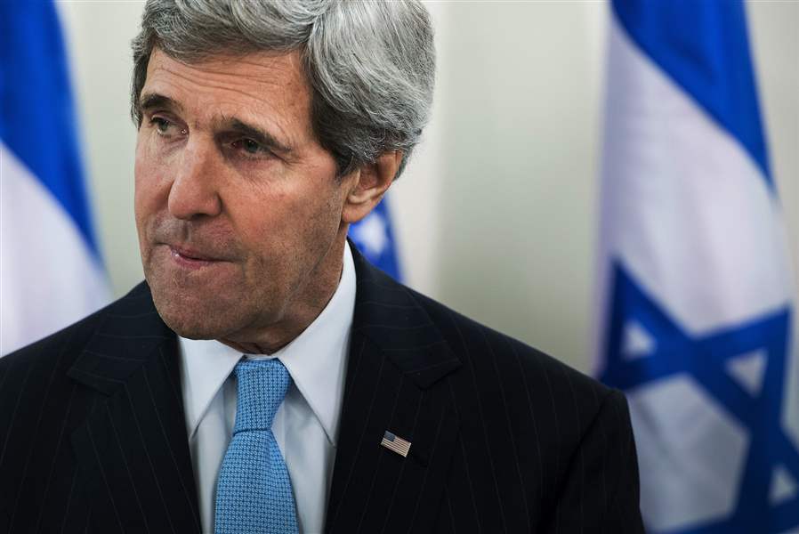 Mideast-Israel-Kerry