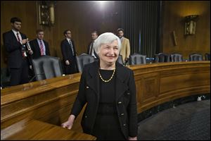 Janet Yellen will become the first woman to lead the central bank in its 100-year history.