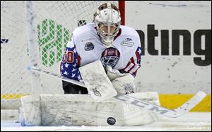 Walleye goalie Hannu Toivonen is 5-8-0 with Toledo this season. The 29-year-old was a 2002 first-round draft pick of the Bruins.