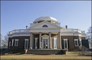 Jefferson's Monticello will offer many remembrances of his years in France when President Francois Hollande and President Barack Obama visit Monticello on Monday.