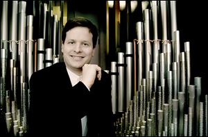 Grammy Award-winning organist Paul Jacobs will perform at the Peristyle.