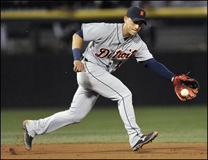 Shortstop Jose Iglesias played through pain in his shins last season. He learned recently that the pain was from stress fractures.