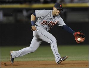 Detroit Tigers shortstop Jose Iglesias will start the season on the disabled list because of painful condition in both shins that affects him when he tries to decelerate.