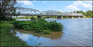 The State Rt. 64 over the Maumee River.