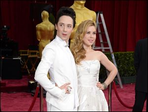 Johnny Weir, left, and Tara Lipinski have been added by NBC as fashion correspondents on its Kentucky Derby coverage next week.