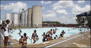 The Jamie Farr Pool in North Toledo and two other pools each need about $50,000 worth of improvements to open this summer.