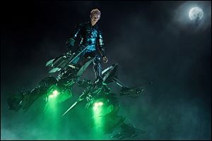 Dane DeHaan as the Green Goblin in a scene from ‘The Amazing Spider-Man 2.’ 