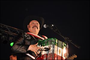 Ramon Ayala and his band, Los Bravos del Norte, will perform May 11 at Central Catholic High School.