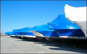 Plastic shrink wrap used to protect boats in the winter is being collected and recycled, keeping tons of the material out of landfills. 