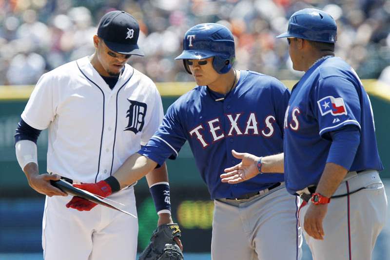 Rangers-Tigers-Baseball-40