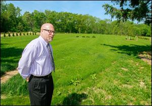 Jeff Clegg, president/CEO of Toledo Memorial Park, talks about the pet cemetery that will be dedicated from existing cemetery space. The 380-acre cemetery will dedicate 6½ acres for pet burials.