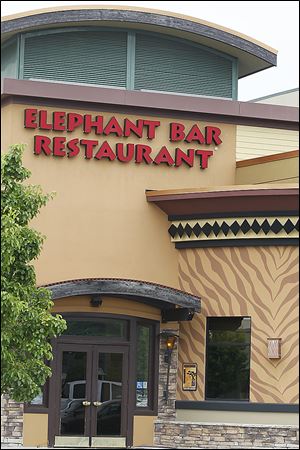 The Elephant Bar Restaurant’s last day at Franklin Park Mall is to be Thursday.  The California-based chain had as many as 46 sites across nine states. After the closures, 29 sites — with 20 in California — are to stay open. The pan-Asian restaurant opened in the mall in 2006. The mall location has 30 employees.