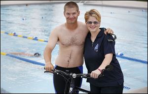 Siblings Jason and Katie Rupert will attend the 2014 Special Olympics USA Games in Princeton, N.J. Both brother and sister push each other by cross-training in each’s specialty.