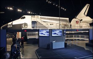 The Space Shuttle Exhibit at the National Museum of the United States Air Force.