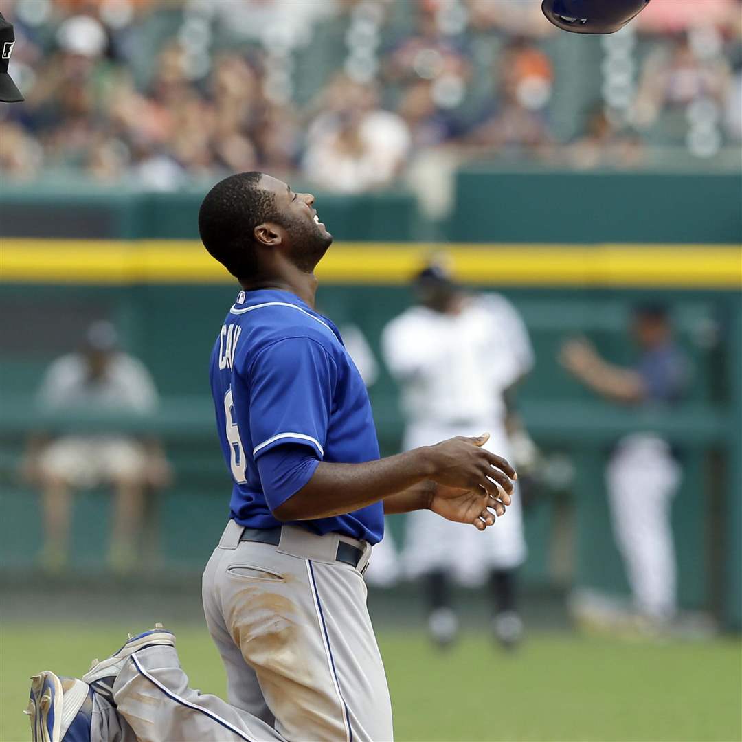 APTOPIX-Royals-Tigers-Baseball