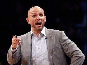 With former coach Jason Kidd going to the Bucks, the Nets will receive a second-round draft pick in 2015 that was formerly their own, and another in 2019 belonging to either Milwaukee or Sacramento.