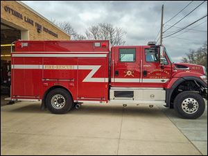 Whiteford Township paid cash for its  new fire and rescue truck, thanks to a 1-mill fire levy that funded the nearly $400,000 purchase. The truck en­hances the de­part­ment’s abil­ity to fight field fires.