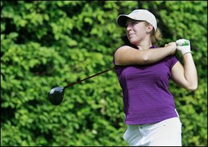 Caroline Powers, a Bowling Green High School graduate, is looking to improve on last year’s Marathon Classic. She missed the cut.