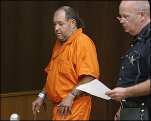 Dean Elmer is arraigned Monday in Toledo Municipal Court.