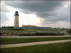 Construction on Residents of Harbor Town Place is scheduled to be completed in March.