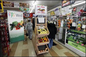 A health department initiative to get small convenience stores to offer healthy food such as fresh produce is beginning to bear fruit.