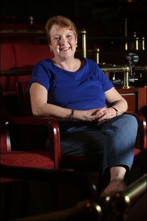 Jori Jex is the new executive director of the Valentine Theatre in downtown Toledo. 