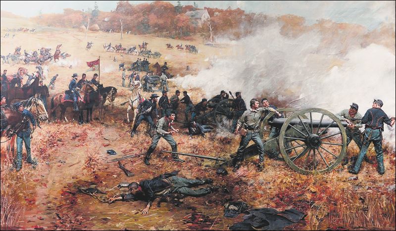 Exhibit includes painting of northwest Ohio’s Battery H - Toledo Blade