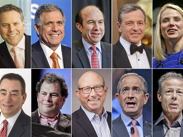 Media CEOs rule ranks of best-paid | The Blade