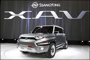 Autocar magazine said Ssangyong Motor’s concept SUV, the XAV, has a splash of the Toledo-built Wrangler.