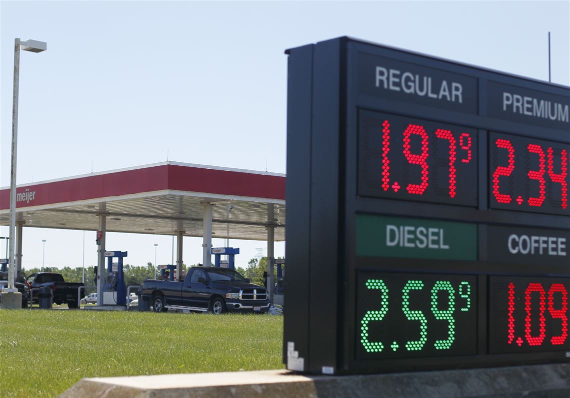 gas prices fall below 2 today at several toledo stations toledo blade toledo blade