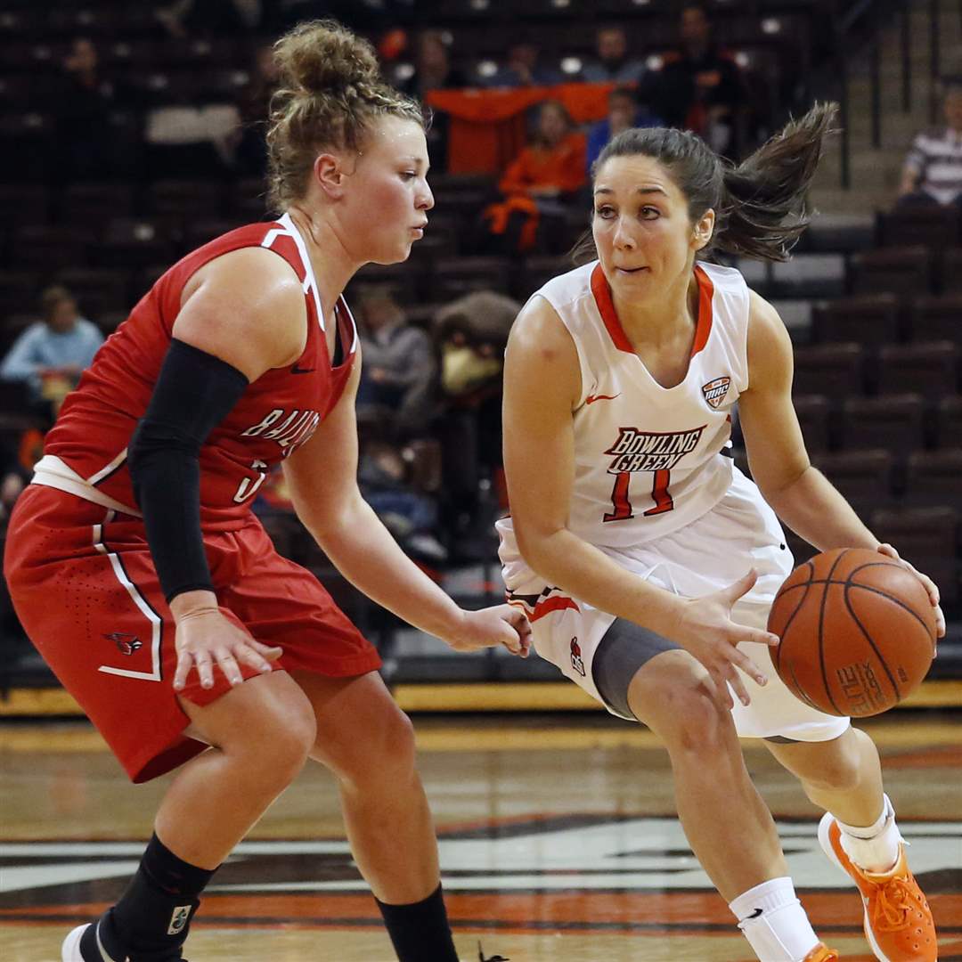 IN PICTURES: BGSU women fall to Ball State - The Blade