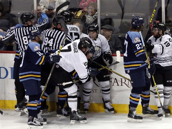 Tyler Sikura - Toledo Walleye - 2016 CCM/ECHL Hockey Heritage Week