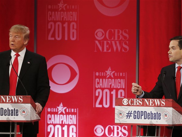 Fight Night Personal Attacks Court Debate For Gop Hopefuls The Blade 2938