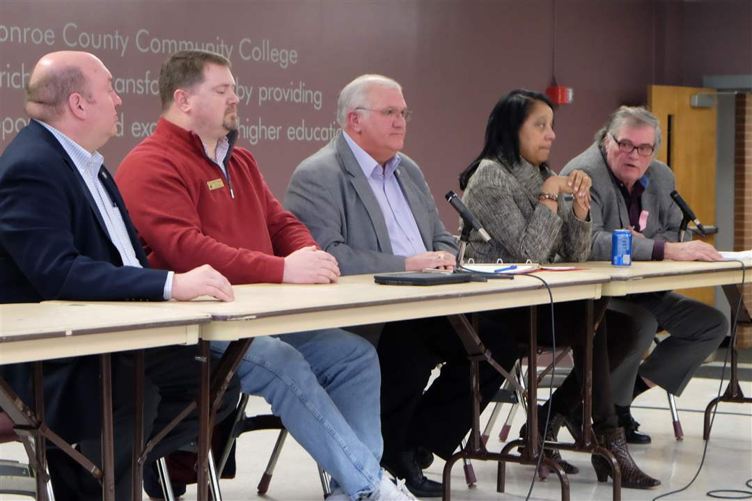 Flint water crisis panel, Monroe County Community College - The Blade