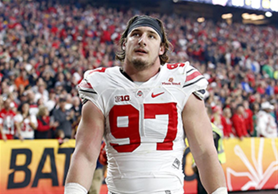 NCAAF Joey Bosa Ohio State Buckeyes 97 Jersey