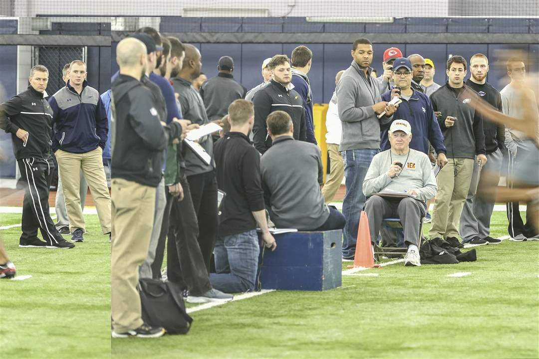 IN PICTURES University of Toledo Pro Day The Blade