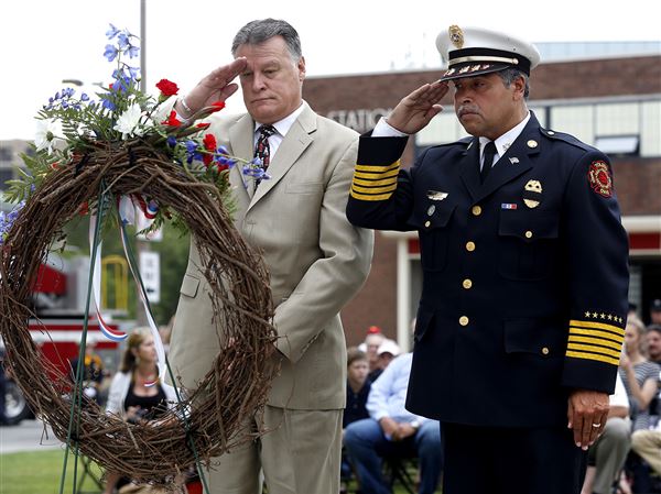 Ceremony to honor Toledo firefighters