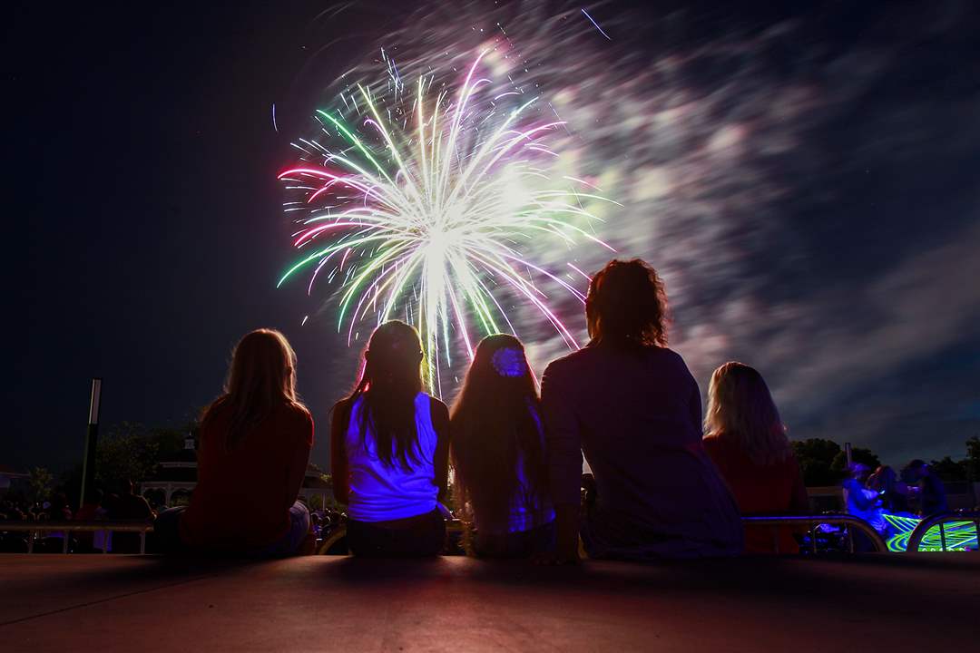 Sylvania's Star Spangled Celebration fireworks show The Blade