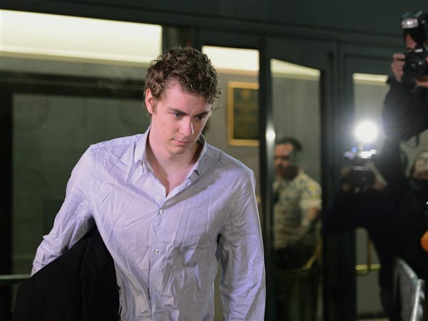 Ex Stanford Swimmer Leaves Jail After Serving Half His Term The Blade