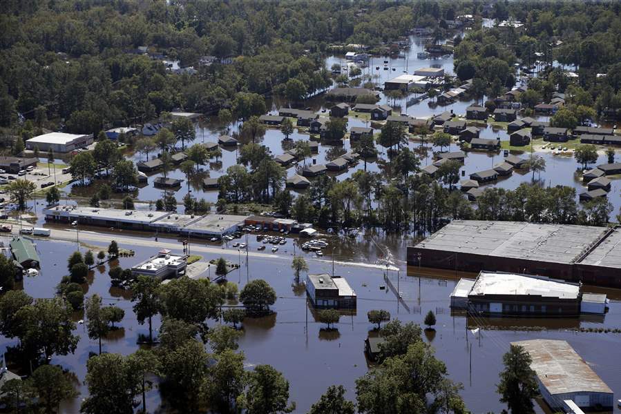 River that gave life to North Carolina town now tears it apart - The Blade