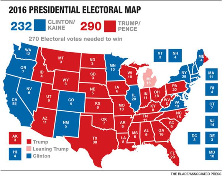 Trump wins widest Ohio margin since 1988 - The Blade