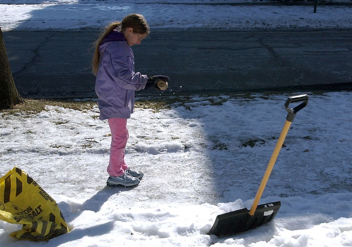 Melting Ice Without Damaging Your Lawn The Blade